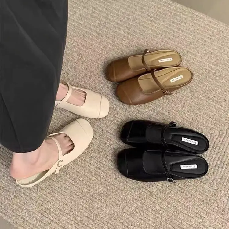 Women's Korean Style Half Slippers 2025 New — feature 11