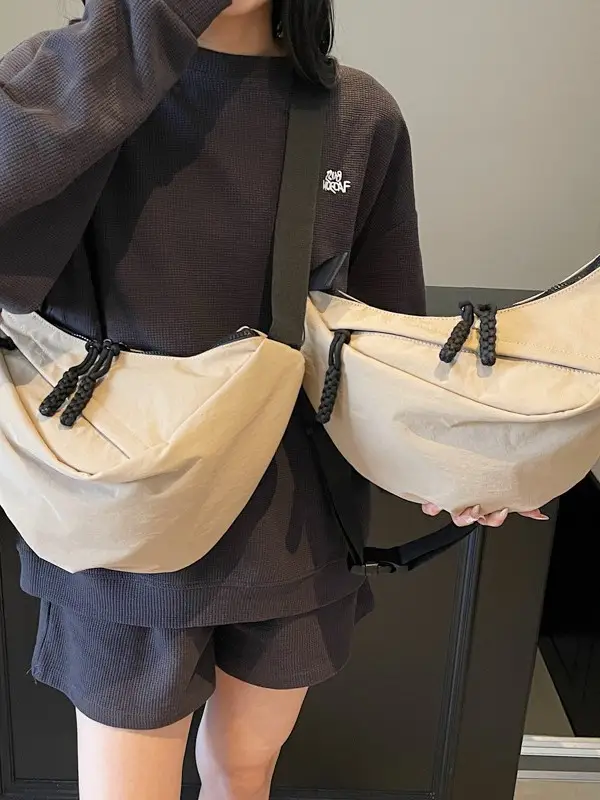 Large Capacity Casual Shoulder Bag Lightweight 2025 New - Image 8