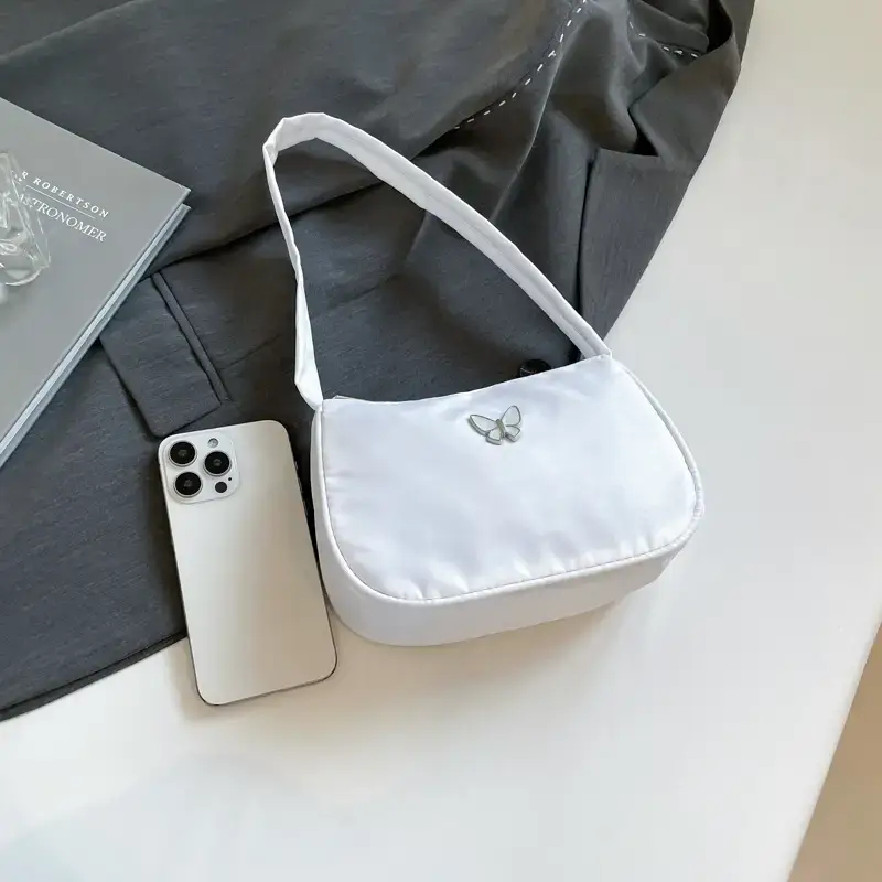 White Butterfly Shoulder Bag for Women — feature 1