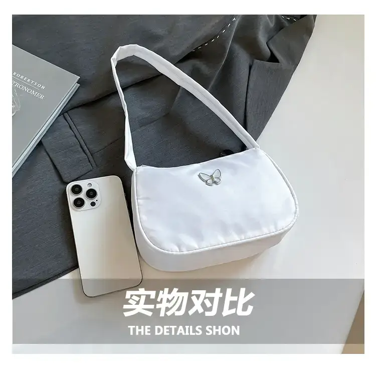 White Butterfly Shoulder Bag for Women — feature 10