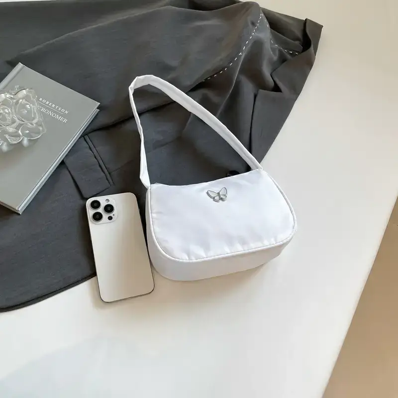 White Butterfly Shoulder Bag for Women — feature 2