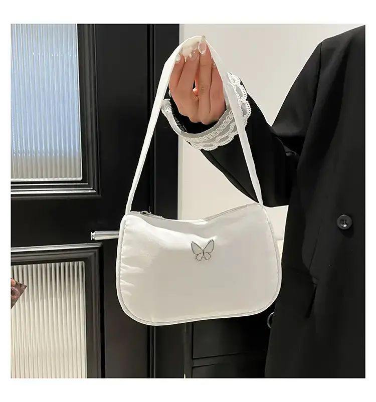 White Butterfly Shoulder Bag for Women — feature 22