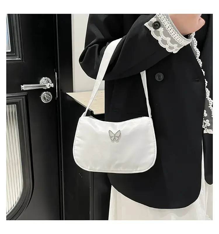 White Butterfly Shoulder Bag for Women — feature 23