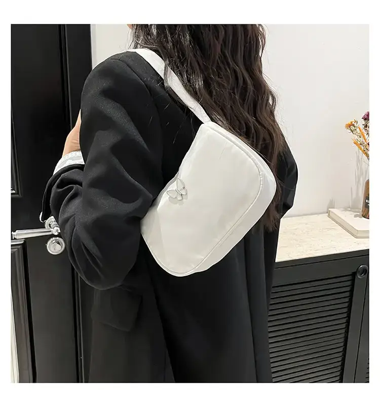 White Butterfly Shoulder Bag for Women — feature 25