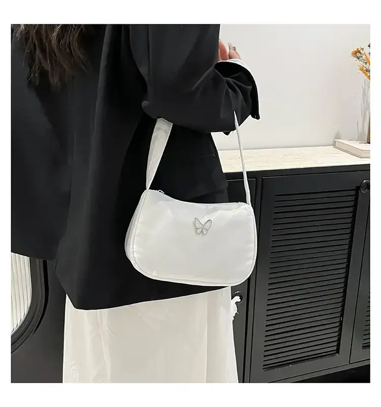 White Butterfly Shoulder Bag for Women — feature 27
