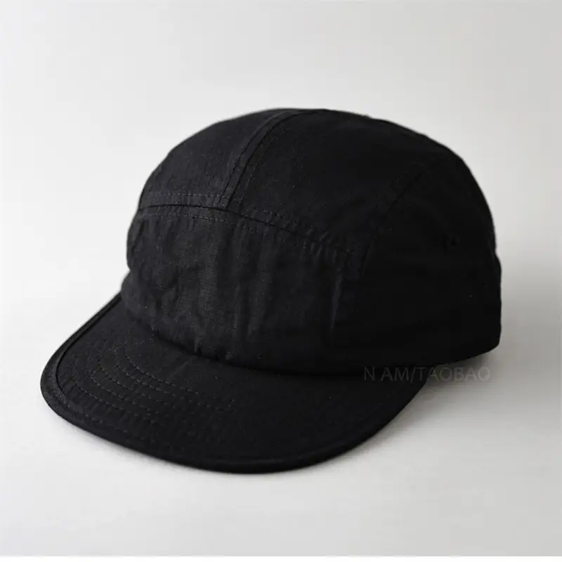 Men's Blue Denim Baseball Cap with Short Bristle - Image 9