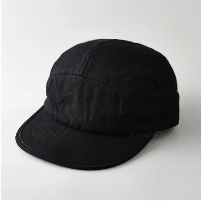 Men's Blue Denim Baseball Cap with Short Bristle - Image 4