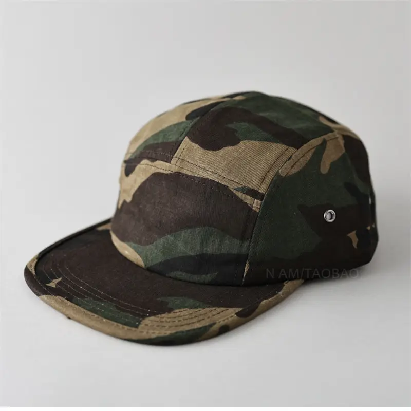 Men's Camouflage Flat Cap Sunshade Duck Tongue Hat