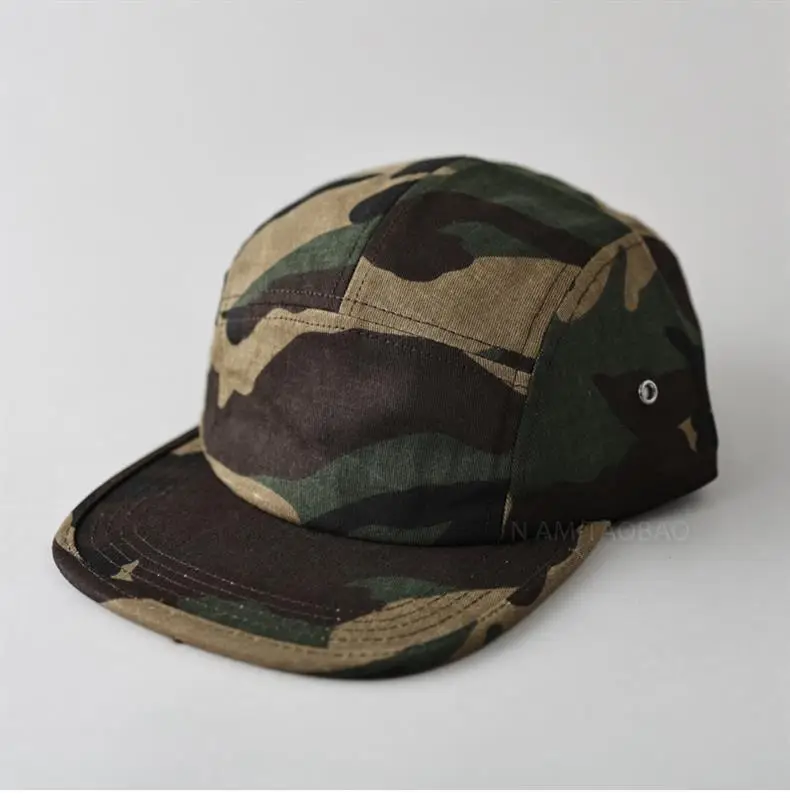 Men's Camouflage Flat Cap Sunshade Duck Tongue Hat — feature 1