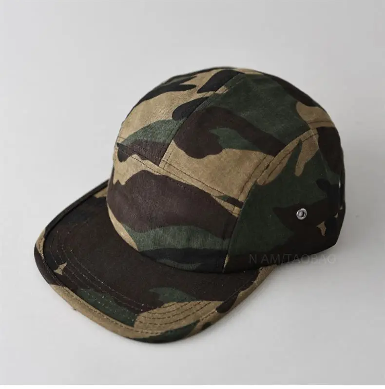 Men's Camouflage Flat Cap Sunshade Duck Tongue Hat — feature 4