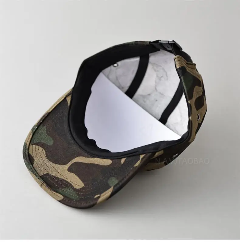 Men's Camouflage Flat Cap Sunshade Duck Tongue Hat — feature 6