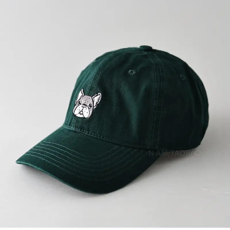 Gray Cartoon Embroidered Baseball Cap Unisex Sunshade - Image 7