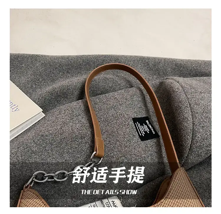Women's Crossbody Bag Beige Chain Strap 2025 — feature 14