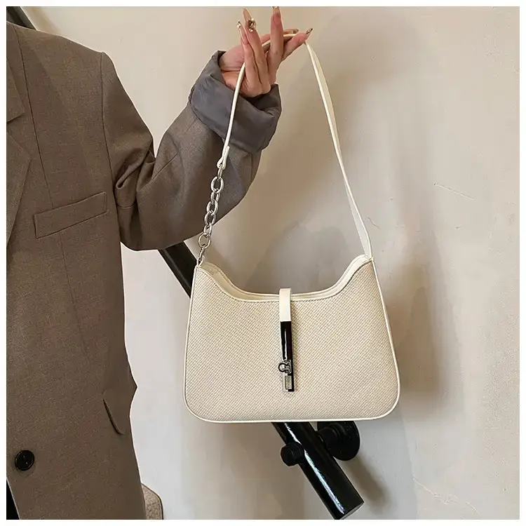 Women's Crossbody Bag Beige Chain Strap 2025 — feature 21