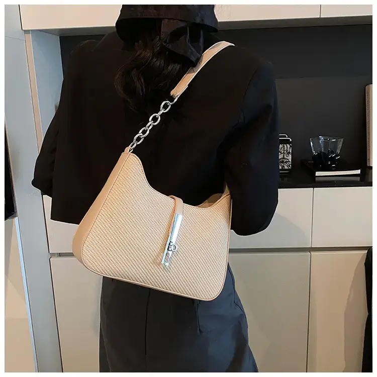 Women's Crossbody Bag Beige Chain Strap 2025 — feature 38
