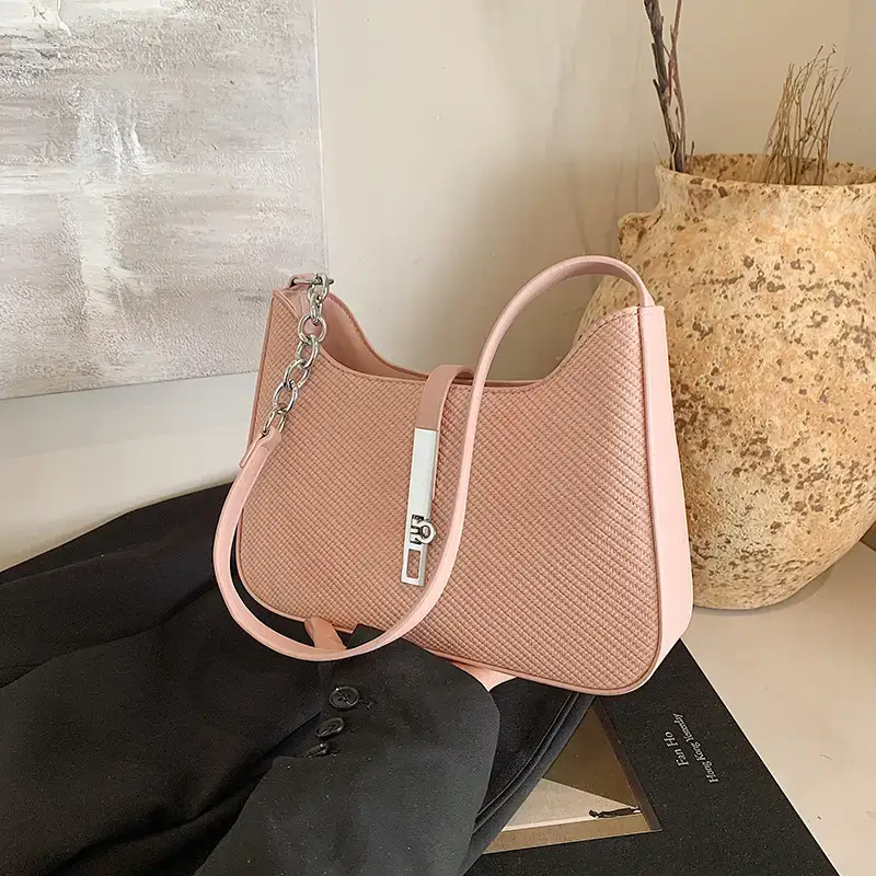 Women's Crossbody Bag Beige Chain Strap 2025 - Image 6