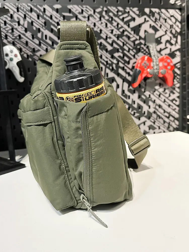 Waterproof Green Satchel Shoulder Bag for Men Women - Image 5