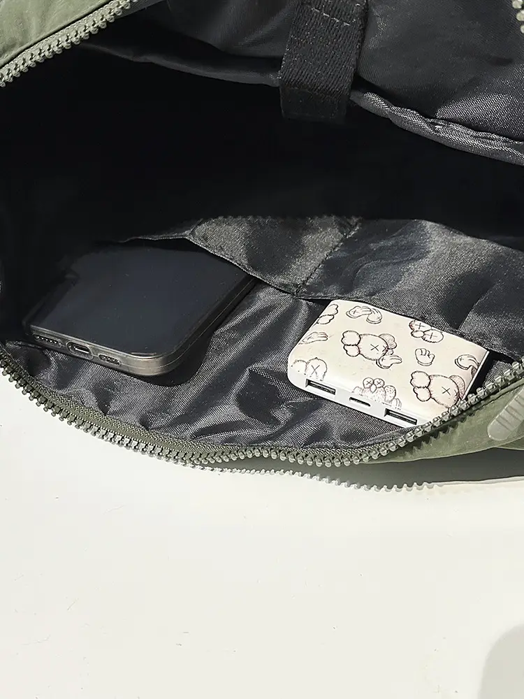 Waterproof Green Satchel Shoulder Bag for Men Women - Image 7