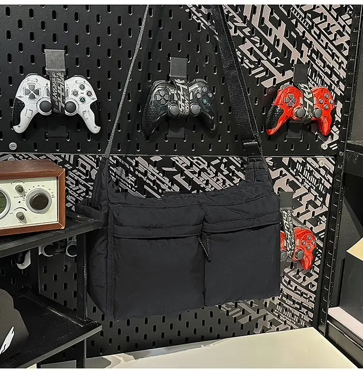 Waterproof Green Satchel Shoulder Bag for Men Women — feature 22