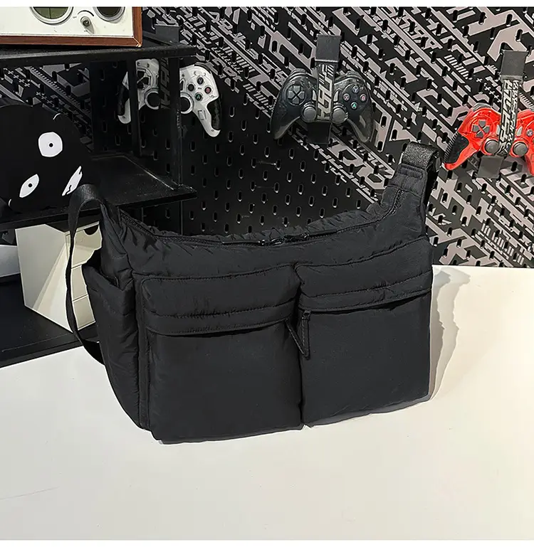 Waterproof Green Satchel Shoulder Bag for Men Women — feature 23