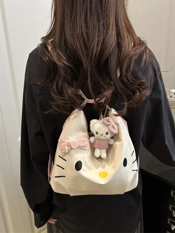 Cute Hello Kitty Cartoon Shoulder Bag for Women - Image 3