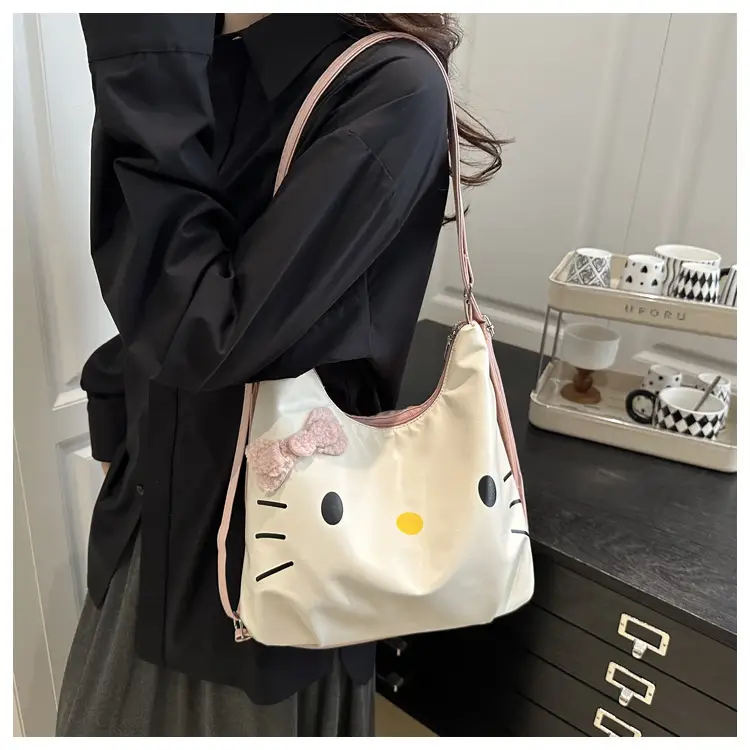 Cute Hello Kitty Cartoon Shoulder Bag for Women — feature 10
