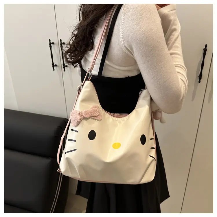 Cute Hello Kitty Cartoon Shoulder Bag for Women — feature 11