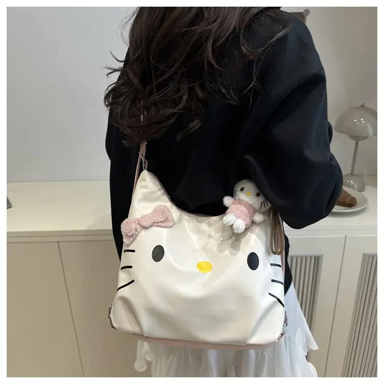 Cute Hello Kitty Cartoon Shoulder Bag for Women — feature 13