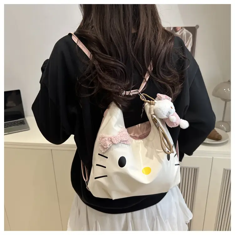 Cute Hello Kitty Cartoon Shoulder Bag for Women — feature 15