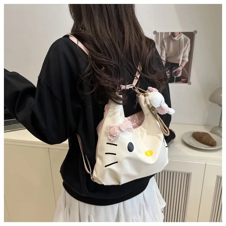 Cute Hello Kitty Cartoon Shoulder Bag for Women — feature 16