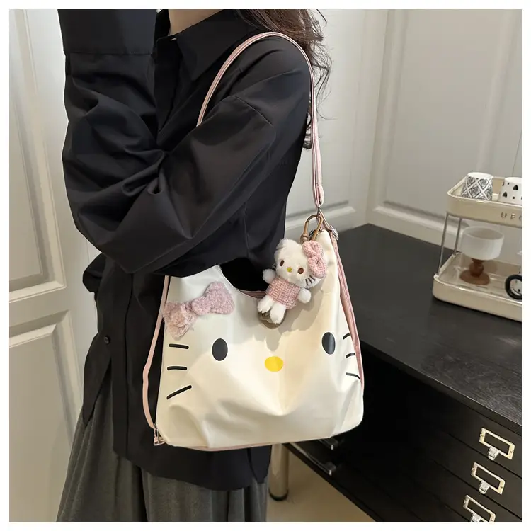 Cute Hello Kitty Cartoon Shoulder Bag for Women — feature 7