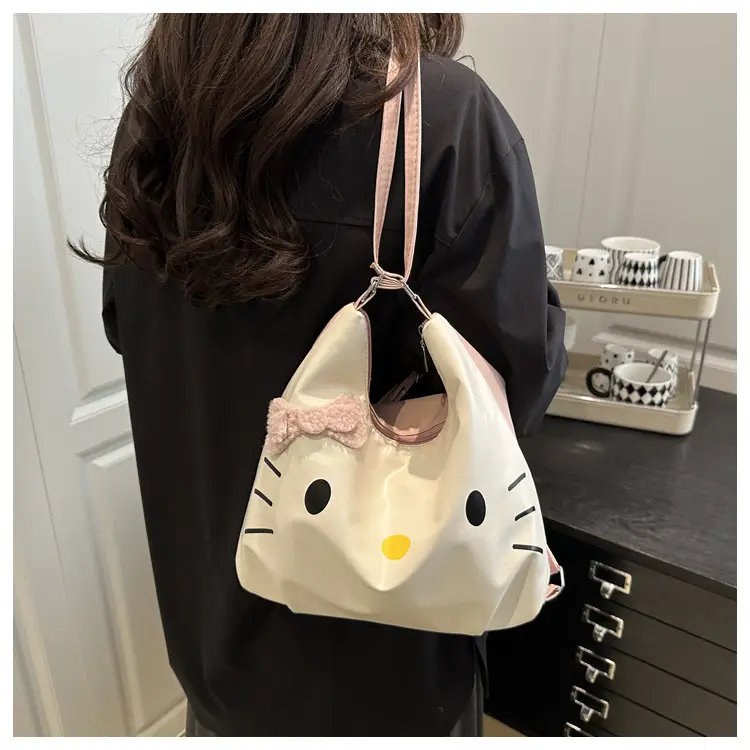 Cute Hello Kitty Cartoon Shoulder Bag for Women — feature 9