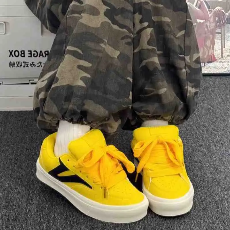 2025 Spring and Autumn New Ins High-value Bread Shoes Women's Increased Skate Shoes School Style All-match Niche Casual Shoes - Image 2