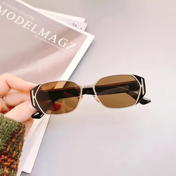 Women's Leopard Print UV400 Sunglasses Black