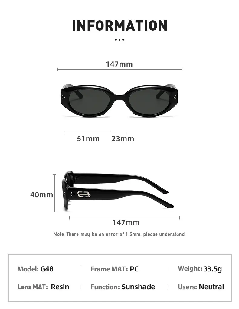 Men's Retro Black Frame Sunglasses 2025 — feature 10