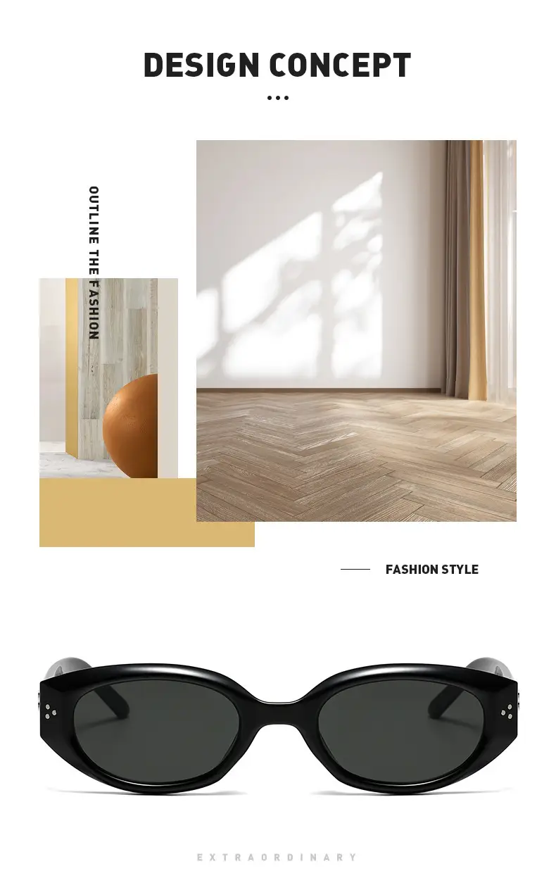 Men's Retro Black Frame Sunglasses 2025 — feature 6