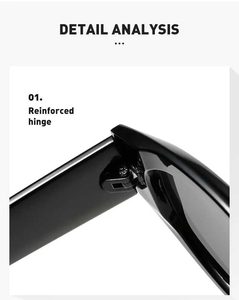 Men's Retro Black Frame Sunglasses 2025 — feature 7