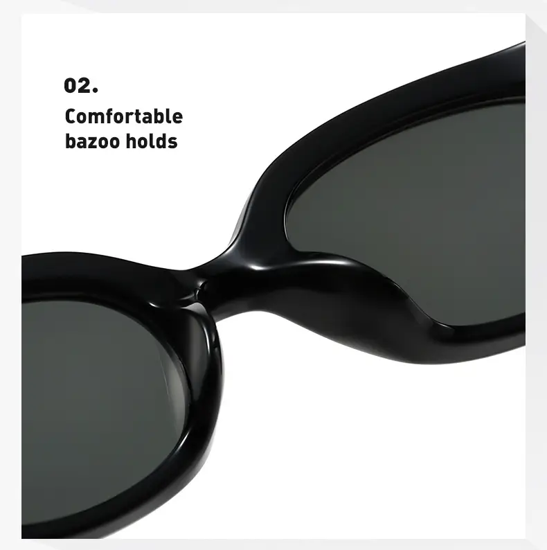 Men's Retro Black Frame Sunglasses 2025 — feature 8
