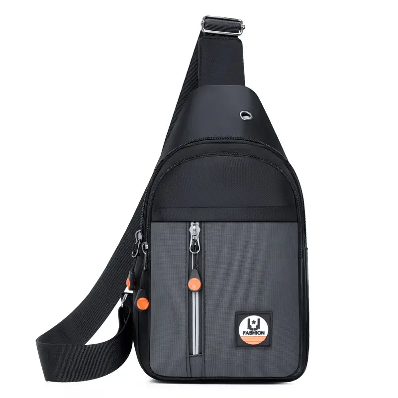 Men's Crossbody Bag Korean Style Multi-Pocket Travel Bag - Image 2