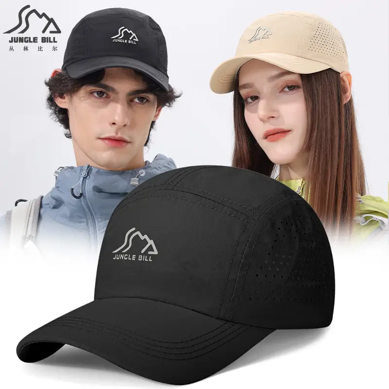 White Jungle Bill Baseball Cap Quick-Drying Breathable - Image 7