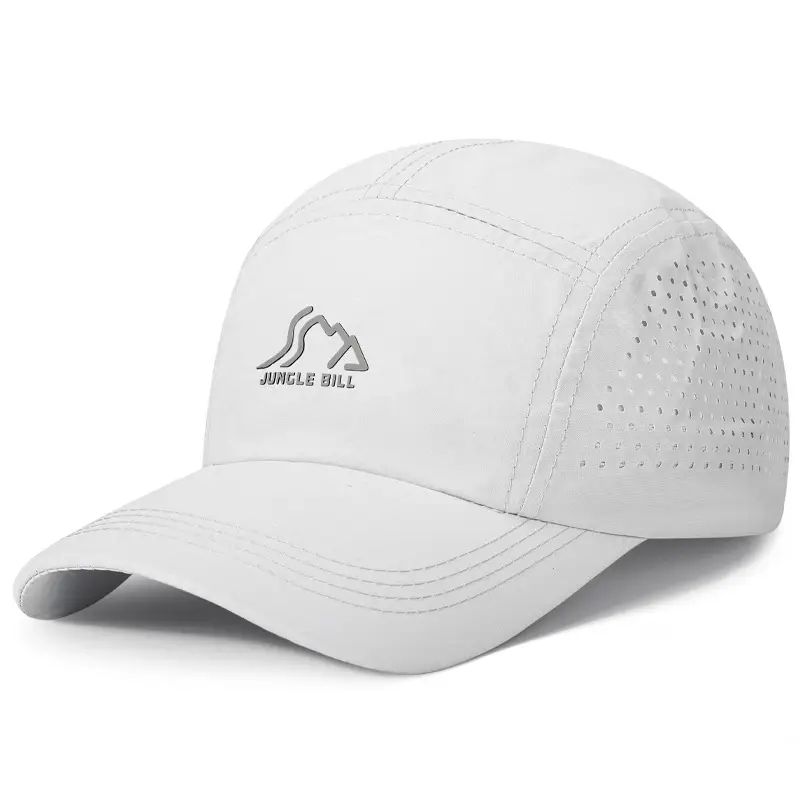 White Jungle Bill Baseball Cap Quick-Drying Breathable - Image 6