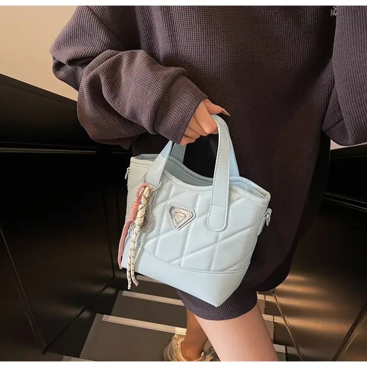 Women Rhombic Crossbody Bag Black Beige 2025 Fashion — feature 14