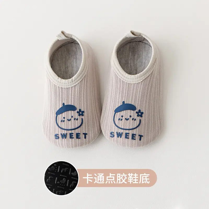 Pink Cartoon Baby Shoes 6-12 Months Non-Slip