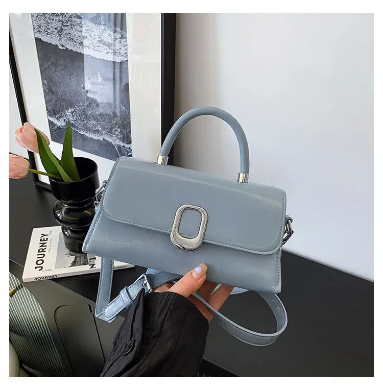 Beige Textured Square Handbag for Women 2026 — feature 10