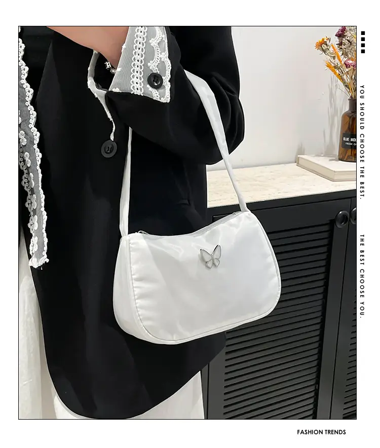 Black Butterfly Shoulder Bag for Women — feature 2