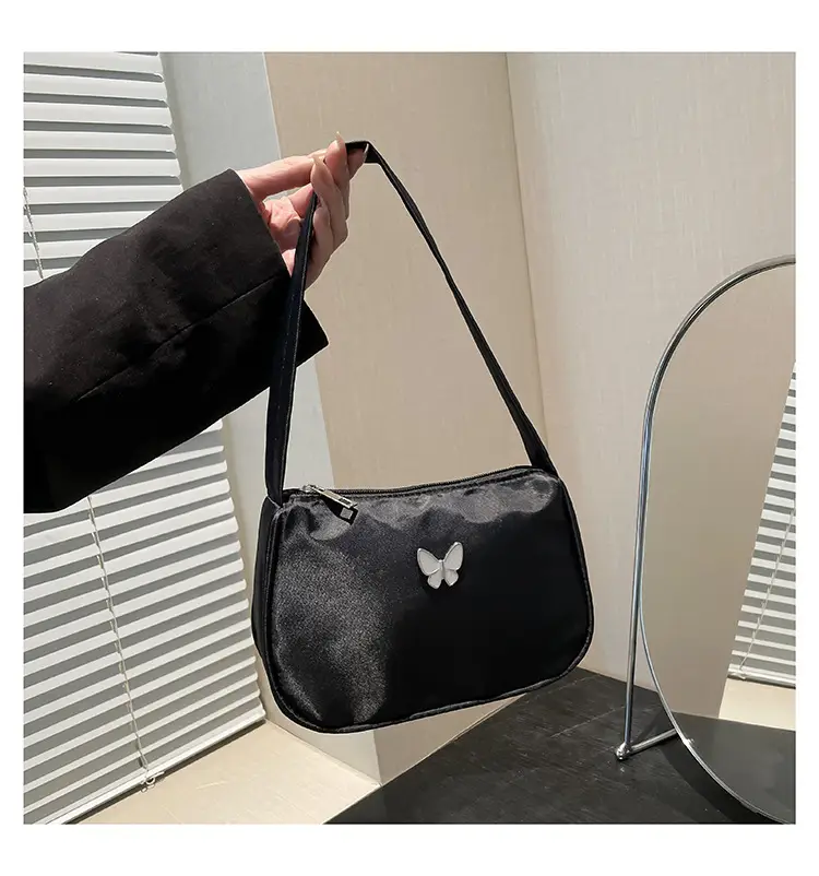 Black Butterfly Shoulder Bag for Women — feature 21