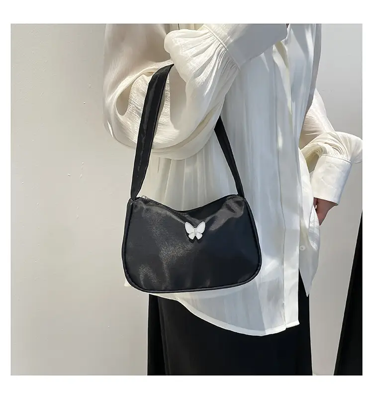 Black Butterfly Shoulder Bag for Women — feature 9