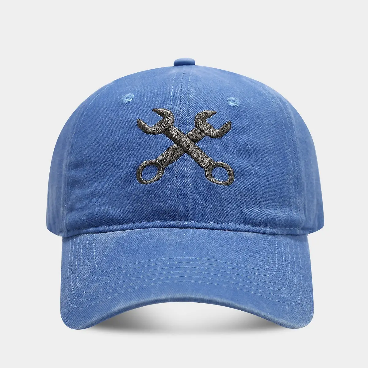 Vintage Distressed Wrench Hat for Men - Image 6