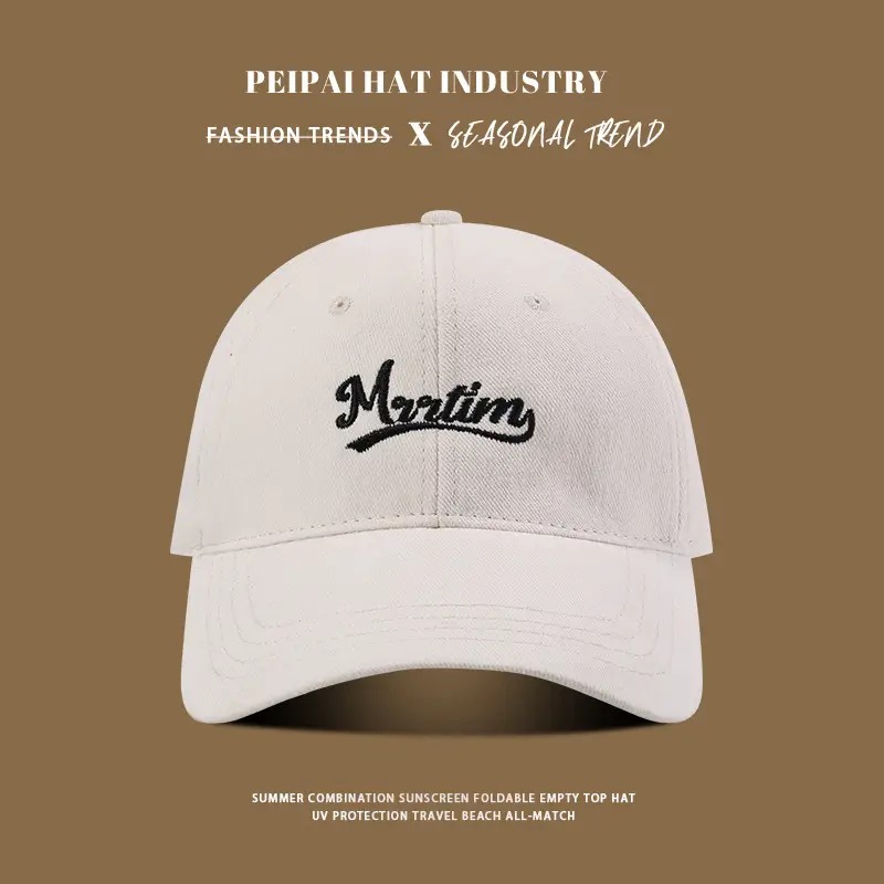 Mortmen Embroidered Baseball Cap Beige - Image 10