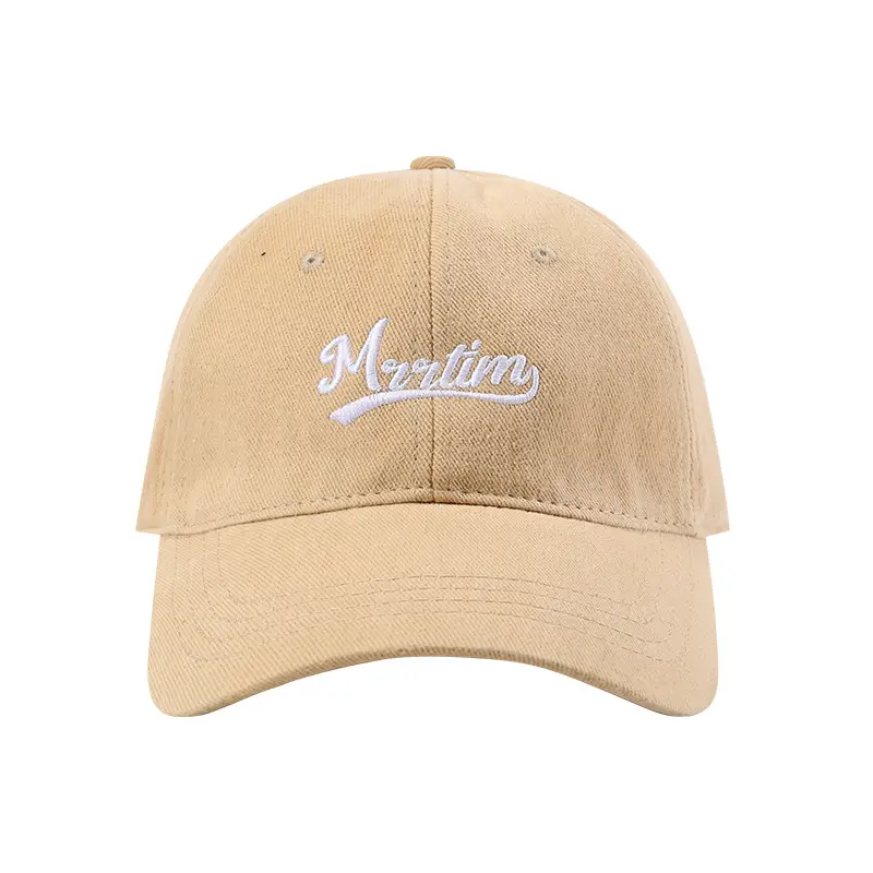 Mortmen Embroidered Baseball Cap Beige - Image 13